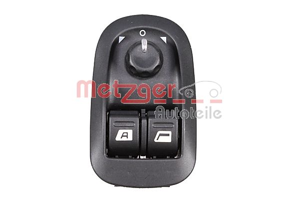 Spínač elektrického otvárania okien METZGER
